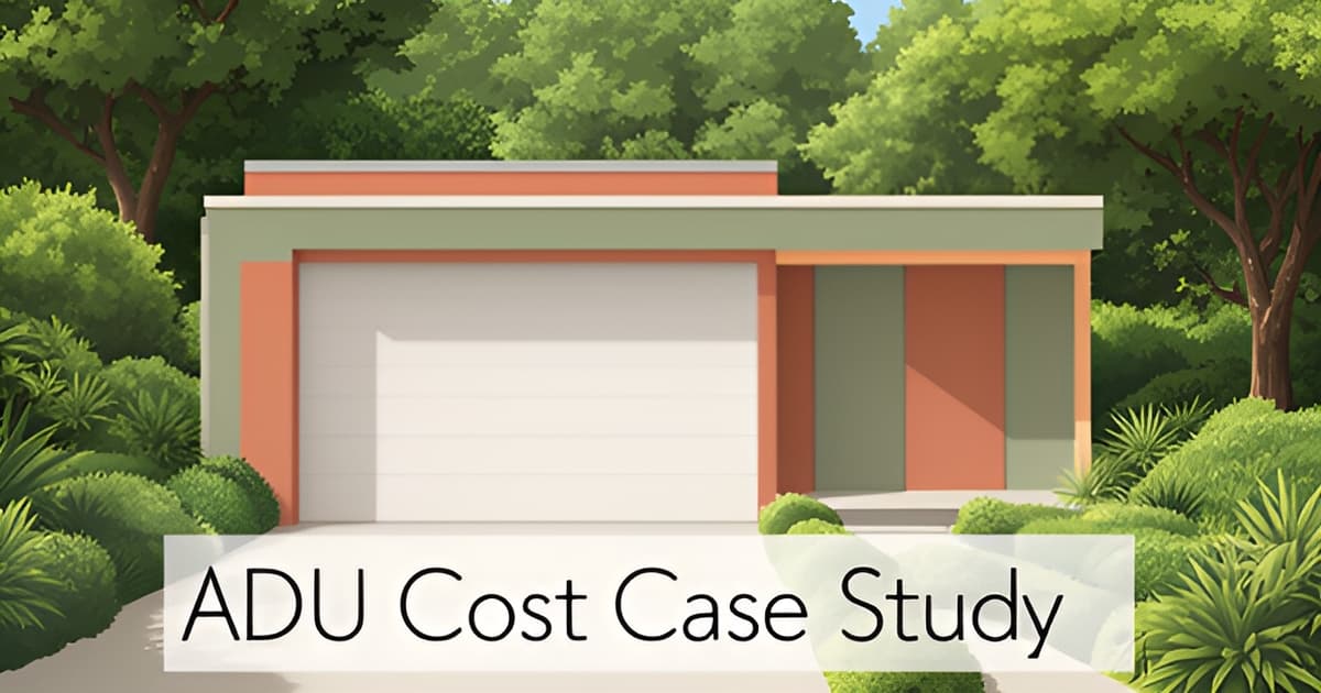 ADU Cost Case Study: A Real Altadena Garage Conversion Budget