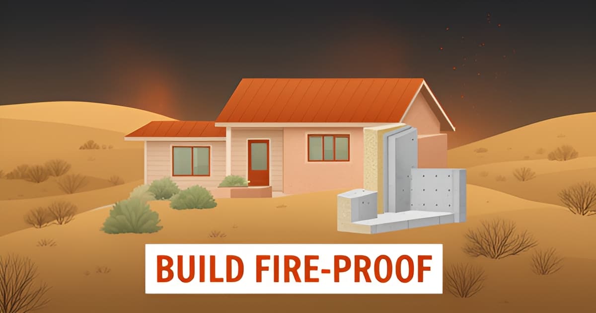 Best Fire-Resistant Materials for a Wildfire Zone Home in LA
