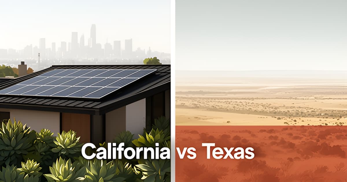 Cost to Build a Home in California vs Texas: Why the Gap Exists