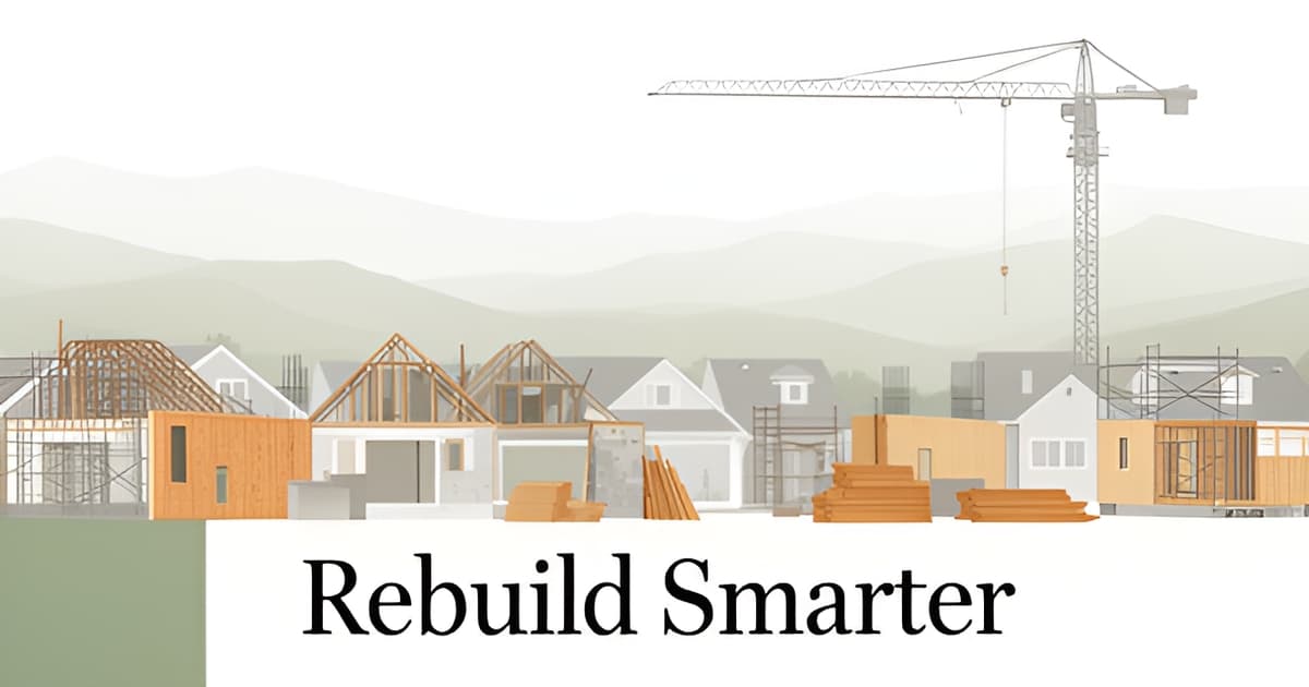 Eaton Fire Rebuild Plans: Plan Sets, Reviews, and What LA County Requires