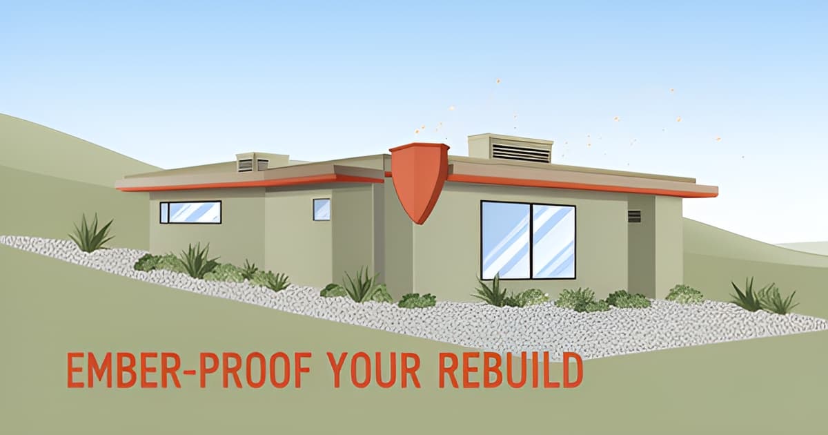 Fire-Resistant Home Rebuild: WUI Requirements in LA County