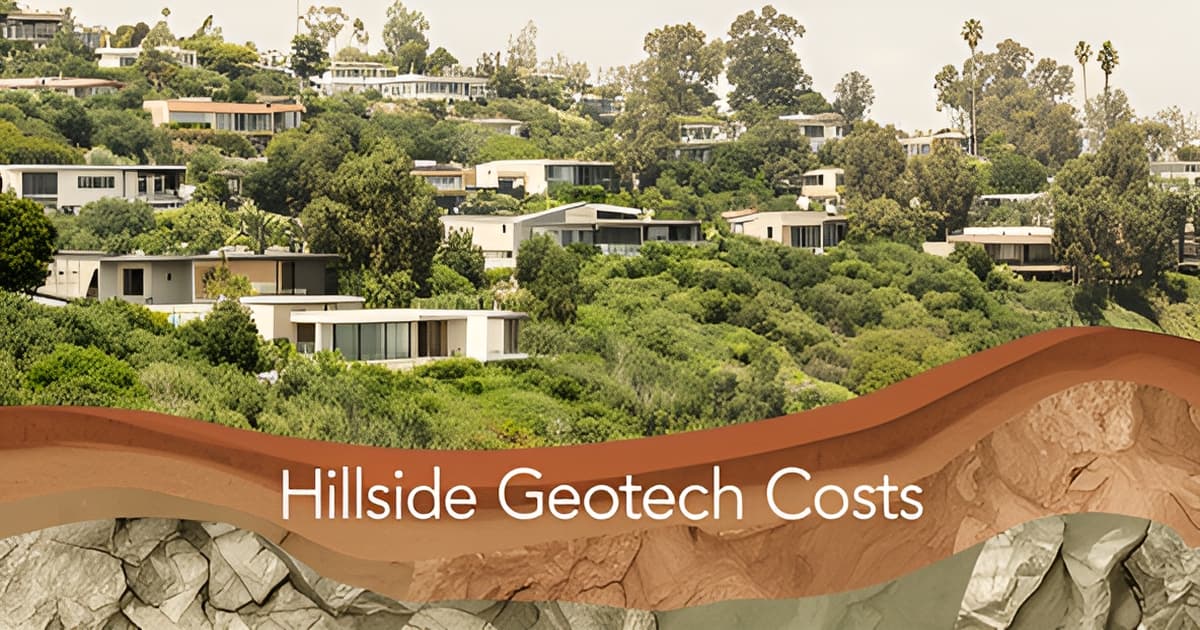 Geotechnical Report Cost in LA County: What Hillside Builders Pay