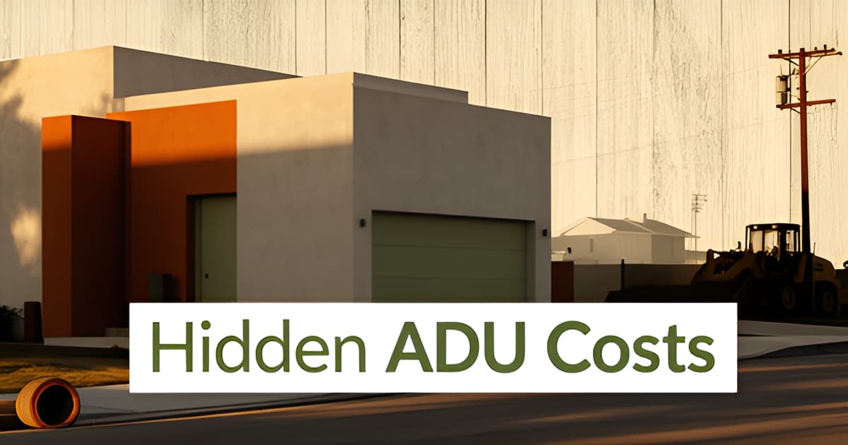 Hidden ADU Costs in LA: 12 Line Items Quotes Leave Out