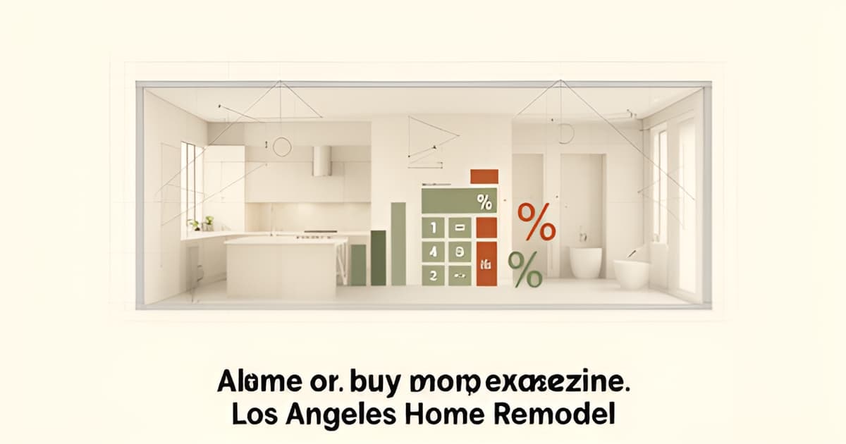 Home Remodel Cost Calculator: Build Your Own LA Estimate