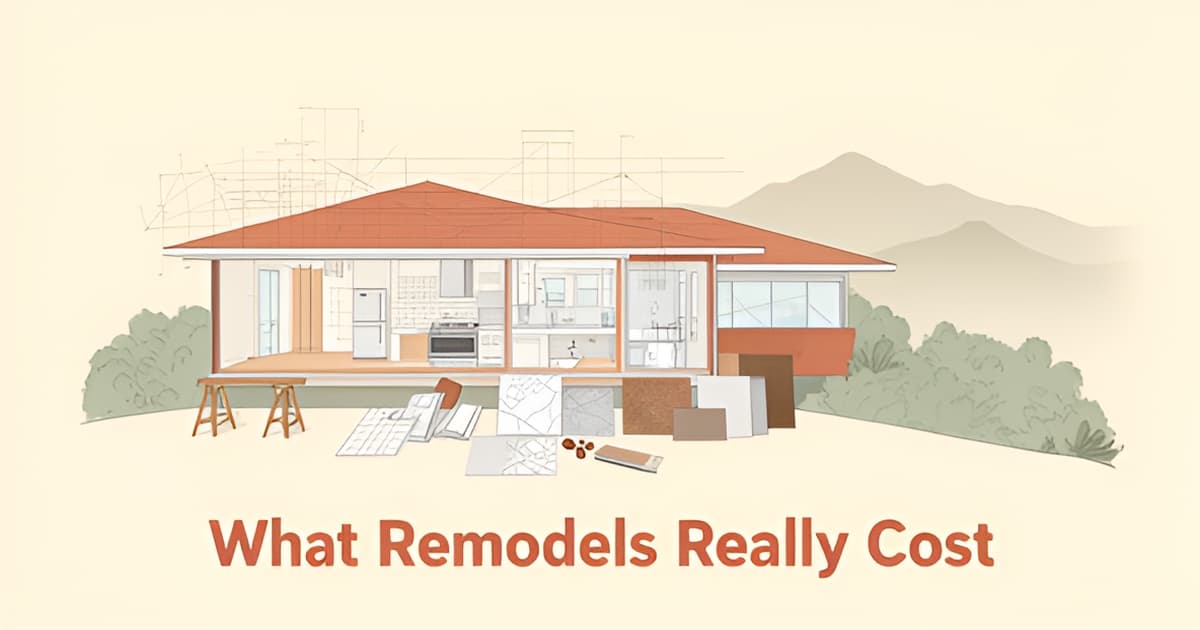 Home Remodel Costs in Altadena: Bathroom, Kitchen, Whole House