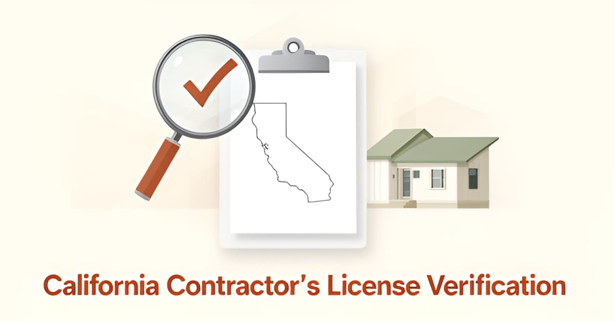How to Verify a Contractor License in California: 5-Minute Method