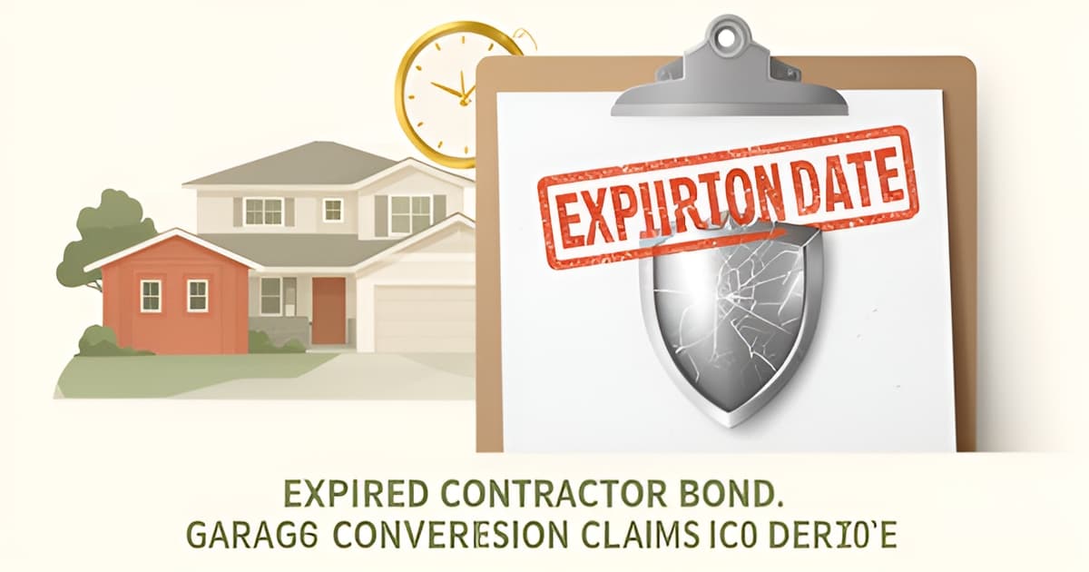 If Your Contractor's Bond Expired: What Homeowners Can Do