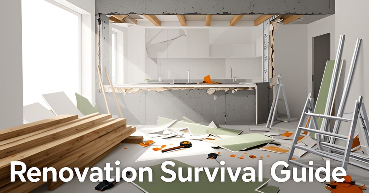 Living Through a Home Renovation: Survival Tips for Staying On-Site