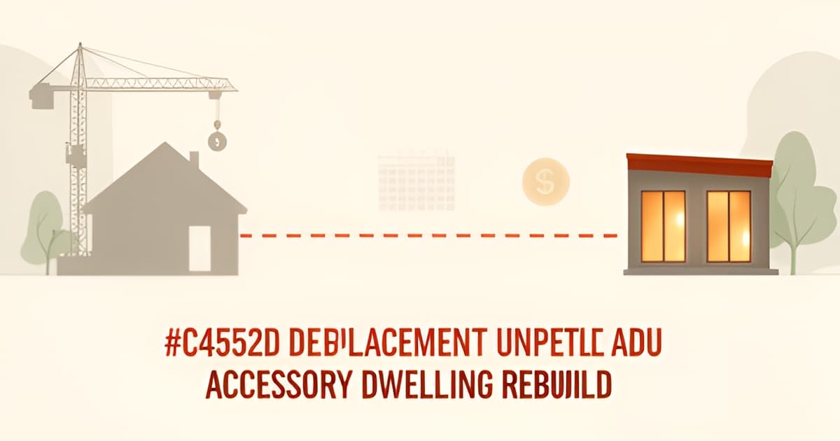 Temporary Housing During a Rebuild: Budgeting the Gap